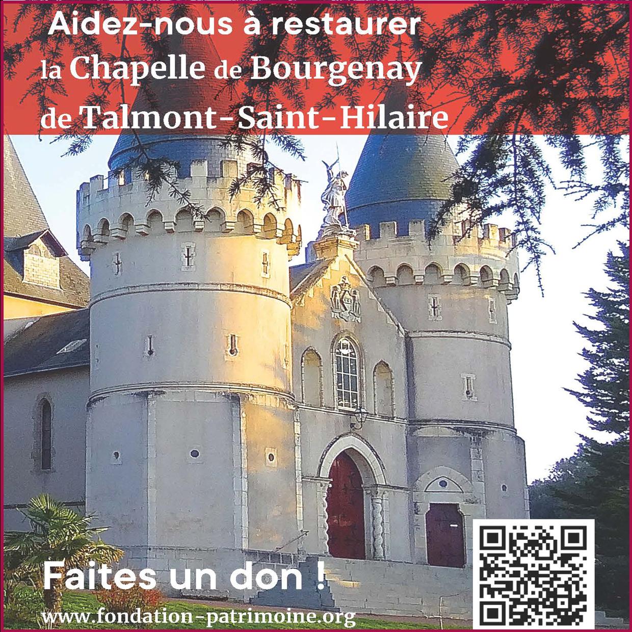 Patrimoine : chapelle de Bourgenay