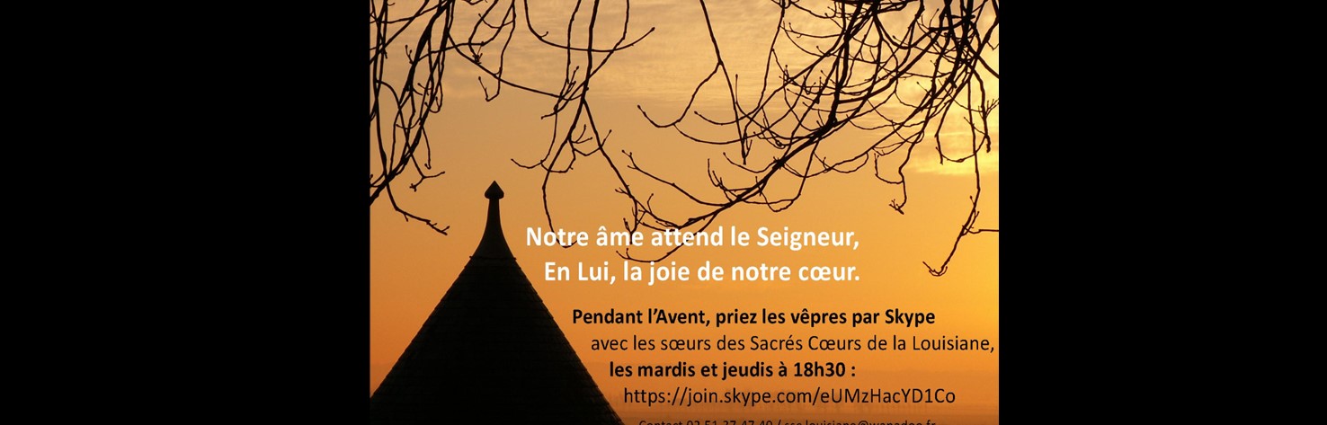 Pendant l’Avent, priez les Vêpres avec les Soeurs (France) Pendant l’Avent, priez les Vêpres avec les Soeurs (France)