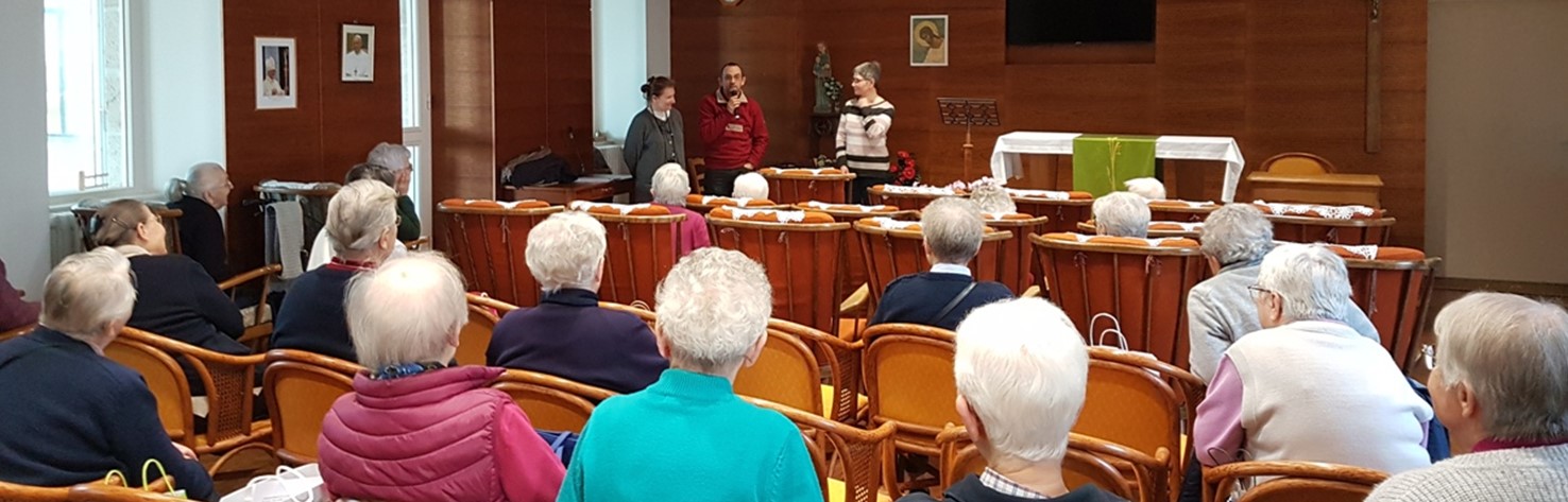 Rencontre d’associés avec les soeurs de la Maison Mère le samedi 27 janvier (France)
