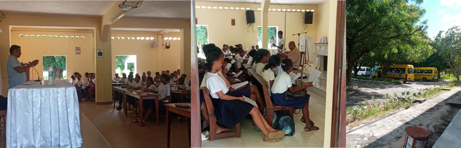 Le Carême vécu au groupe scolaire Notre Dame de Majunga (Madagascar)