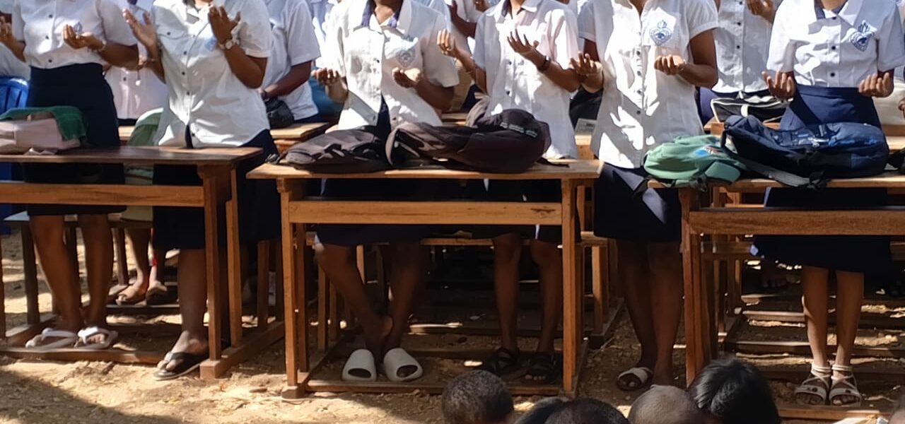 Messe d’ouverture de l’année-scolaire 2025-2026 à l’école Notre-Dame et à l’école Sainte Marie (Mahajanga, MADAGASCAR)