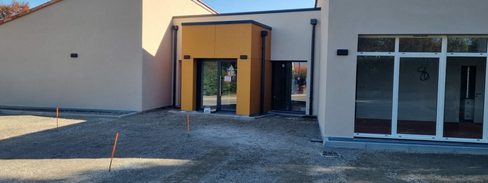 Le chantier de la Louisiane en octobre (France)