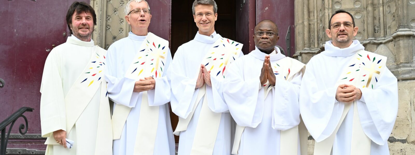 Ordination diaconale de Patrick Berroy, associé à la congrégation (France)